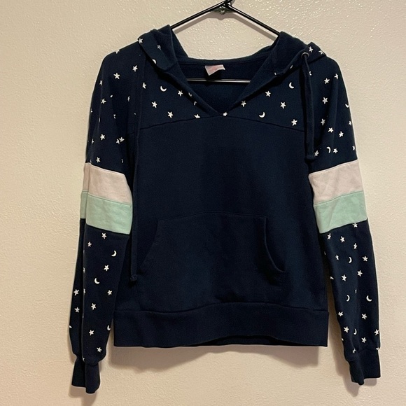 No Boundaries Size Small Blue Star Hoodie - Picture 5 of 8